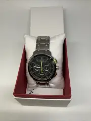 Amazing Pulsar PT3393 Analog Display Silver Watch In Original Box New!