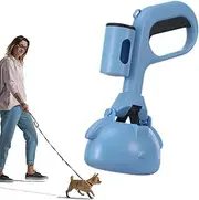 Erconsso Pooper Scooper for Small Dog,Portable Dog Scooper Pooper With Bag Hook - Cat Litter Scoops for Puppy Training Rabbit Cages Yard Cleaning Horse Stalls Walking Park