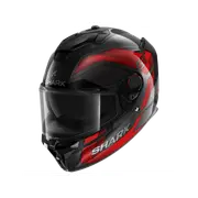 Spartan GT Pro Ritmo Carbon Carbon Red Chrom DRU Full Face Helmet