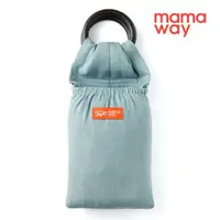 在飛比找momo購物網優惠-【mamaway 媽媽餵】日系沁涼亞麻育兒背巾(透氣 涼爽 