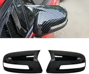 for Honda Civic 2012 2013 2014 Car Replacement Exterior Door Side Rear View Mirror Cover Caps Reverse Shell Case Car Side Mirror Cover Exterior Mirrors (Color : with Light Black)