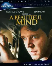 A Beautiful Mind (Blu-ray/DVD, 2012, 2-Disc Set) - NEW!!