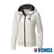 K-SWISS Hoodie W/Fur Jacket刷毛連帽外套-女-米白