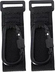 ANDRESLAD Carry Your Groceries Securely 2pcs Stroller Hooks Diaper Bags Holder for Pushchair
