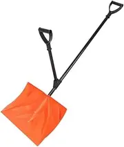 Cleaning Shovel Snow Shovel with Auxiliary D-Shaped Handle Plastic Removable Snow Shovel Snow Removal