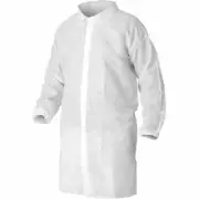 KleenGuard Pack of (50) A10 Size XL White Lab Coats 40104