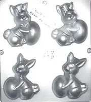Bunny and Egg Chocolate Candy Mold Easter 819 NEW