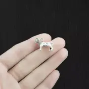 BULK 20 Lion Charms Antique Silver Tone Beautiful 3D - SC289