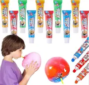 10Pcs Blow Plastic Bubbles Toys Large Bubble Balloons