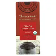 Teeccino, Mushroom Herbal Coffee, Chaga Ashwagandha, Medium Roast, Caffeine Free, 10 oz (284 g)