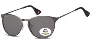 Montana Eyewear MP88 Polarized MP88C Men's Sunglasses Grey Size 54