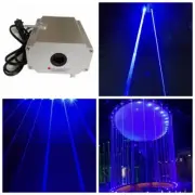 220V Fat Beam Blue Laser Dot Module 450nm 200mw 500mw 1000mw Stage Laser Light