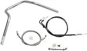 Hurricane CB1100EX ('17-'21) H036-049C Narrow Type 5 Bar Handle Set, Steel, Chrome Plated