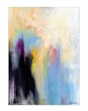 Empire Art Direct Big Splash Washable Abstract Art Area Rug