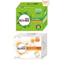 在飛比找蝦皮購物優惠-現貨·KOTEX 靠得住抑菌抑味日用衛生棉  23公分 草本