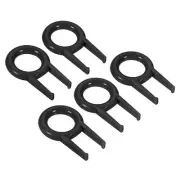 Keycap Puller Switch Remover, DIY Tool Fixing Keyboard Plastic 5pcs, Black