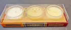 L OCCITANE Vanilla, Orange Blossom, Rose, Scented Candle Set 3 x 10 Hrs. NIB