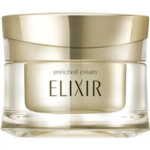 資生堂 ELIXIR 怡麗絲爾 特殊護理系列 超澎潤彈力滿格乳霜 45g 日本直郵KAa1