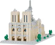 kawada nanoblock Notre Dame Cathedral nbh_205