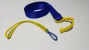 hammock suspension becket hitch kit blue and yellow