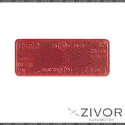New NARVA Reflector 70mmx28mm Red Self Adhesive 84037BL