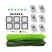 Kit For I7 I7+ I6+ I3+ Plus,brushes & High-efficiency Hepa Filters & Dirt Disposal Bags