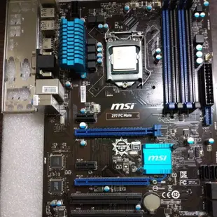 MSI Z97 PC Mate 主機板 可搭配CPU