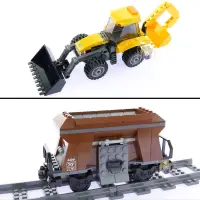 在飛比找蝦皮購物優惠-相容樂高 積木 組裝模型 益智玩具 兼容樂高城市系列火車60