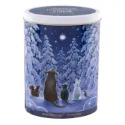 Gardiners of Scotland, "Christmas Star Gazers" Scottish Vanilla Fudge Tin 8.8 oz