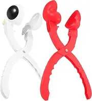 UTHCLO Versatile 3D Creative Shape Molds Snowball Form Toys Snowball Glove Clip for Boys and Girls Adults