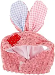 BESPORTBLE Bunny Ear Cat Hat for Easter Parties Adorable Pet Headwear for Dogs Cats for Holiday Celebrations Pet Costumes Fun Accessory for