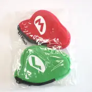 Mario & Luigi Hat Mini Pouch Set - Club Nintendo Japan Exclusive F/S