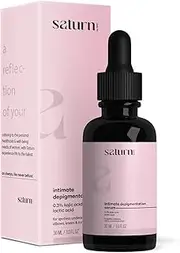 Saturn by GHC Intimate Depigmentation Serum (30Ml - Pack Of 1) | Corrects Discolouration & Reduces Pigmentation Around Underarms, Elbow & Bum | Kojic Acid, Lactic Acid | Paraben & Sulphate Free