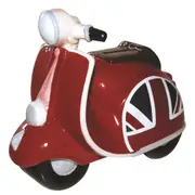 Vespa Money Box English Flag