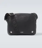 [Loewe] Loewe Pebble Medium leather shoulder bag