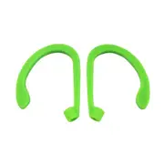 12 Pairs Earphone Hook Suitable For Airpods Headset Anti-Lost Silicone Earphone Ear Hooks Green
