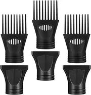 Ipetboom Hair Dryer Diffuser Attachment 3x Brush Nozzles Nozzle Replacement for Blow Dryer