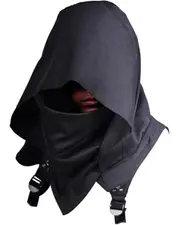 Cyberpunk Assassin Hooded Cape