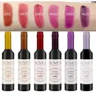 Matte Lipstick Set Waterproof Lip Gloss Liquid Long Lasting Wine Lip Tint 6pcs