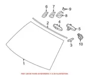 Genuine OEM Rain/light/solar And Condensation Sensor for BMW 61359254025