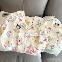 在飛比找蝦皮購物優惠-[Y.K.T]睡衣三麗鷗 卡通 可愛睡衣 凱蒂貓睡衣 女 夏