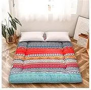 Thick Futon Mattress 1 Person Futon 1 Person Japanese Futon Tatami Mattress Japanese Futon Mattress Japanese Folding Mattress Japanese Floor Mattress Japanese Floor Futon(C,90x200cm)