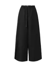 Sacai Pinstriped Wide-Leg Palazzo Pants 0,1,2,3 Black
