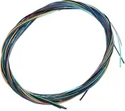 Colored Nylon and Copper Alloy Winding Guitar String, Good Feeling and Full Tone, 6-Pack for Classical Guitars Each String in Individual Package for
