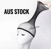 Wig Net Cap Hair Head Liner Mesh Under Wigs Non Slip Stretchy Weave Open Top