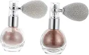 HAPINARY Glossy Powder Highlight Glitter Sprayer Women Body Highlighter Face Highlighter Spray for Curly Hair Products