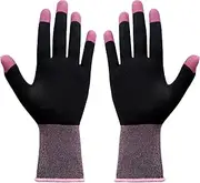[Generic] Winter Warm Gloves - Warm Knitted Thermal Gloves Touchscreen Winter Gloves - Soft Elastic Insulated Gloves Anti-Slip Texting Gloves for Game & Running