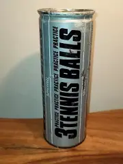 Vintage Spalding Practice Tennis Balls Tin Can Sealed 1970s