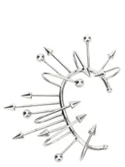 [Jean Paul Gaultier] Jean Paul Gaultier-The Spike Gioielli Silver-Donna OS