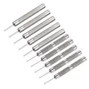Watch Band Pin Punch 0.9/1mm Dia Watch Straps Link Pin Remover Tool 10 Pcs